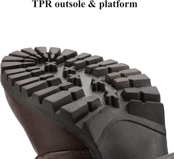 DREAM PAIRS Bottines à talon épais pour femme – Image 9