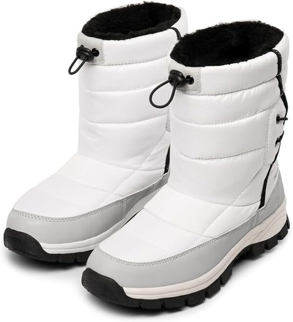 DREAM PAIRS Bottes de neige d'hiver imperméables légères et chaudes pour femme – Image 15