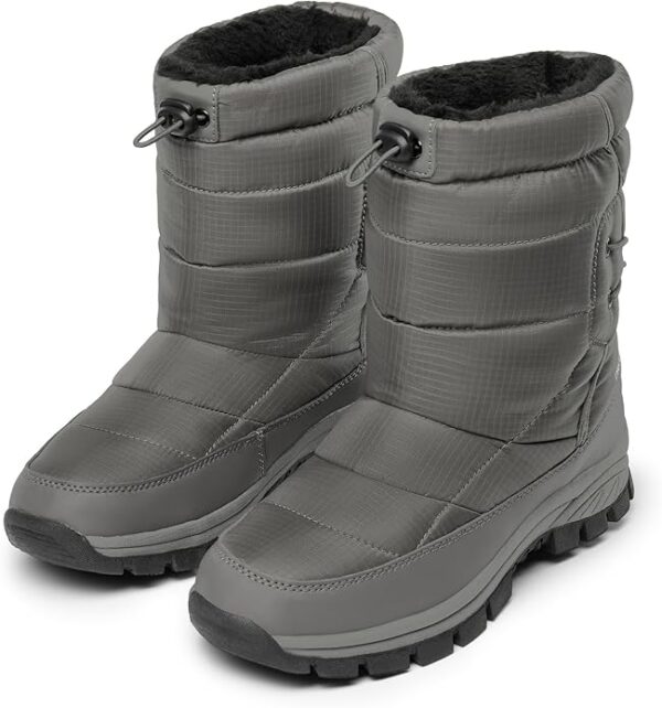 DREAM PAIRS Bottes de neige d'hiver imperméables légères et chaudes pour femme – Image 9