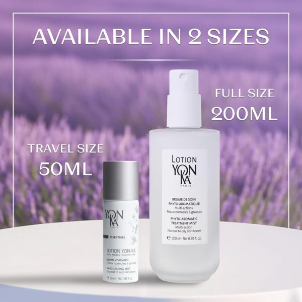Lotion Yon-Ka NOS | Tonique hydratante pour le visage pour peaux normales à grasses | Brume rafraîchissante pour purifier et hydrater | Vaporiser aux huiles essentielles Quintessence – Image 4